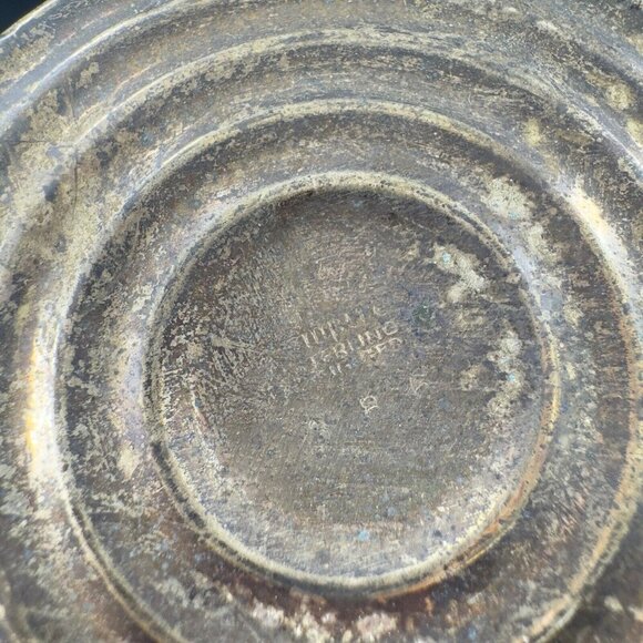 1950 VIKING Dish Pedestal EMPIRE STERLING SILVER Weighted Manganese 365nm UV - Picture 6 of 16